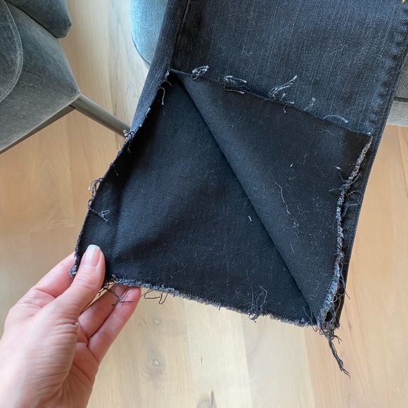 BRAND NEW Express Bootcut high rise black denim jeans - Picture 5 of 7